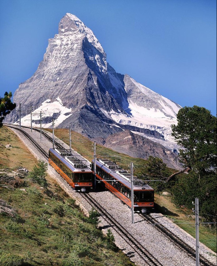 Top 5 de lo más inusual de los Ferrocarriles de Suiza Top 5 de lo más inusual de los Ferrocarriles de Suiza