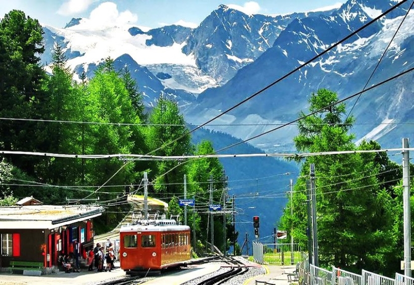 Top 5 de lo más inusual de los Ferrocarriles de Suiza Top 5 de lo más inusual de los Ferrocarriles de Suiza