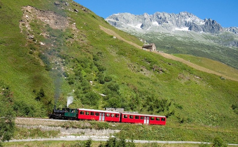 Top 5 de lo más inusual de los Ferrocarriles de Suiza Top 5 de lo más inusual de los Ferrocarriles de Suiza