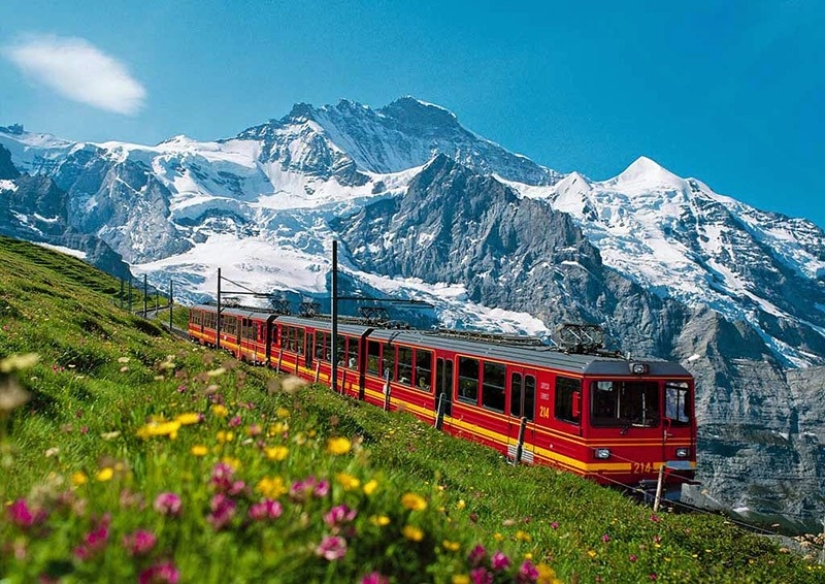 Top 5 de lo más inusual de los Ferrocarriles de Suiza Top 5 de lo más inusual de los Ferrocarriles de Suiza