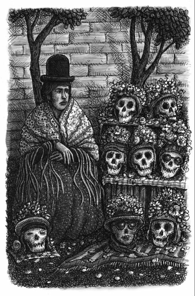 Toques de la muerte: El ilustrador Landis Blair y su arte de Crepúsculo