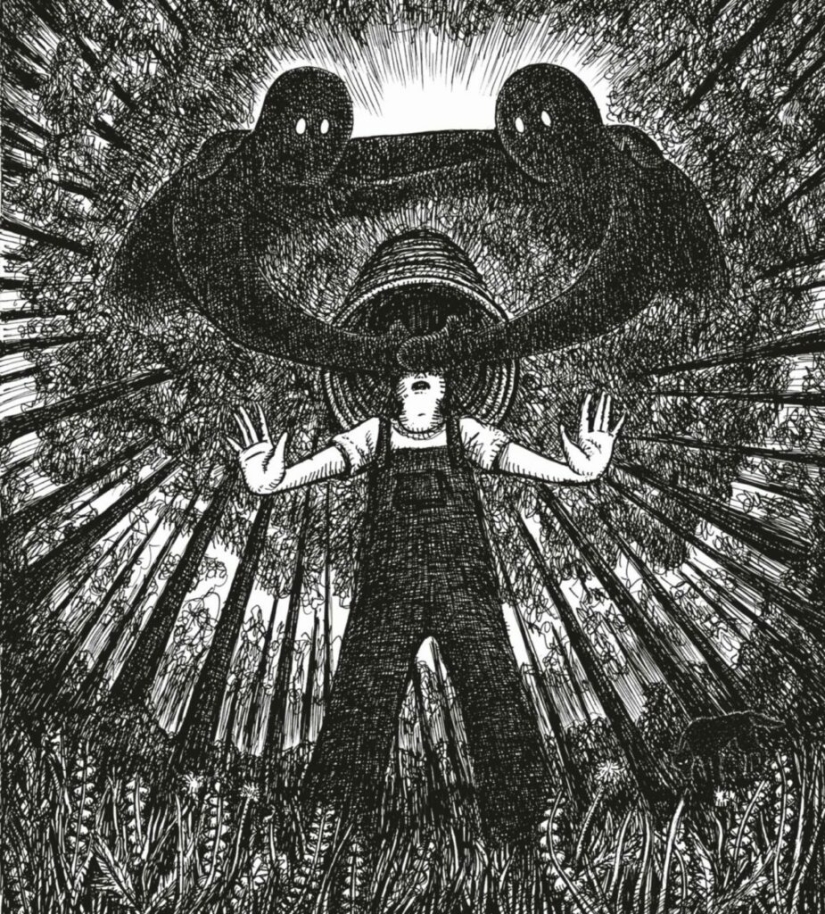 Toques de la muerte: El ilustrador Landis Blair y su arte de Crepúsculo