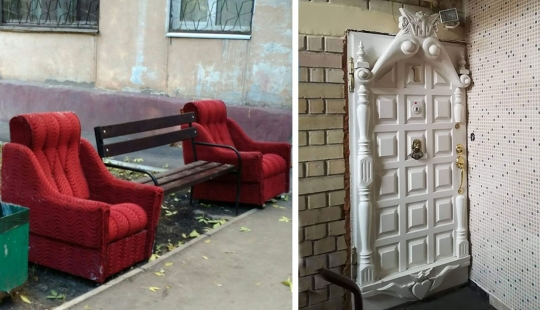 Trash from the yard designers: 22 antiprimerom decorations yards and porches