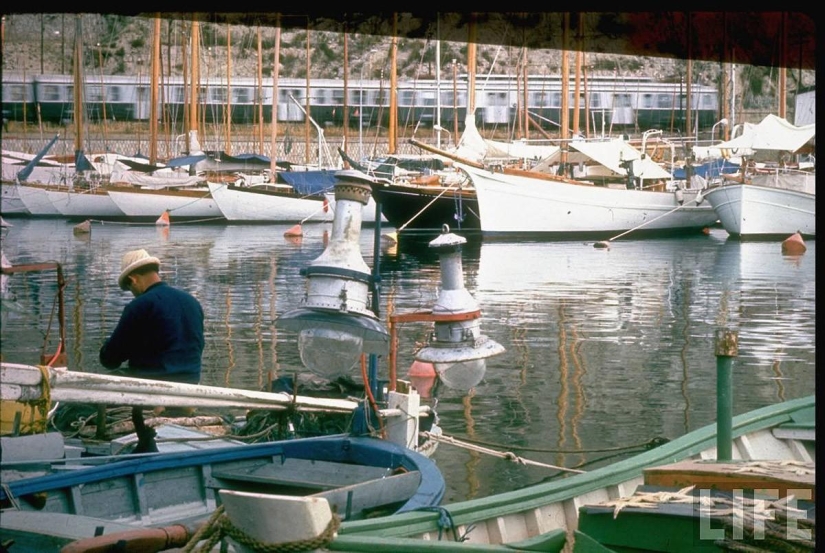 Traveling through Europe in 1970 by train