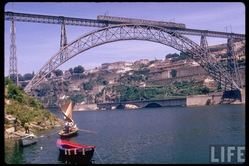 Traveling through Europe in 1970 by train