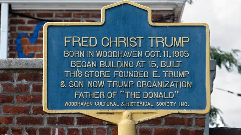 Tres generaciones de Trump: de un pueblo alemán a la silla del presidente de EE. UU. Tres generaciones de Trump: de un pueblo alemán a la silla del presidente de EE. UU.