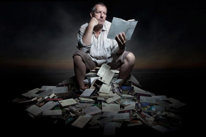 Un proyecto fotográfico divertido sobre libros que no todos entenderán