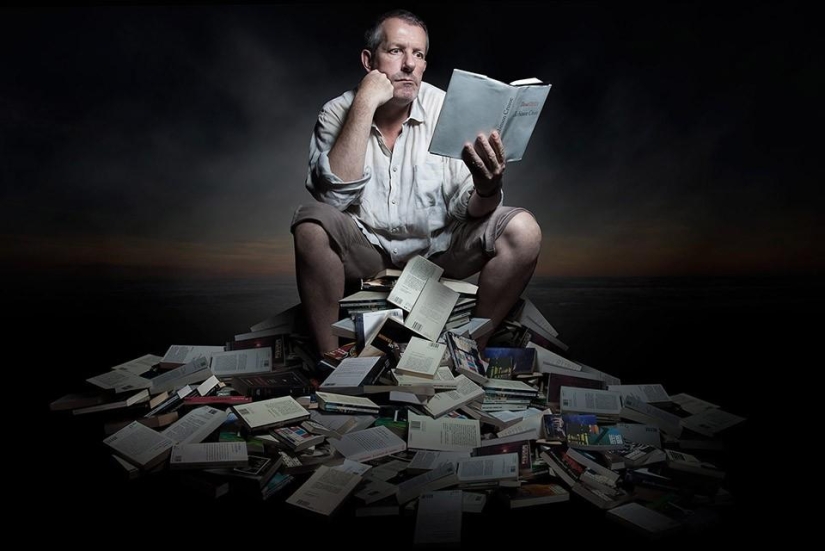 Un proyecto fotográfico divertido sobre libros que no todos entenderán