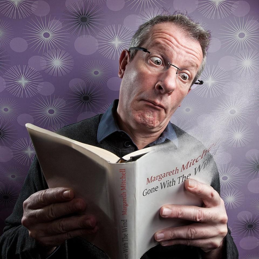 Un proyecto fotográfico divertido sobre libros que no todos entenderán