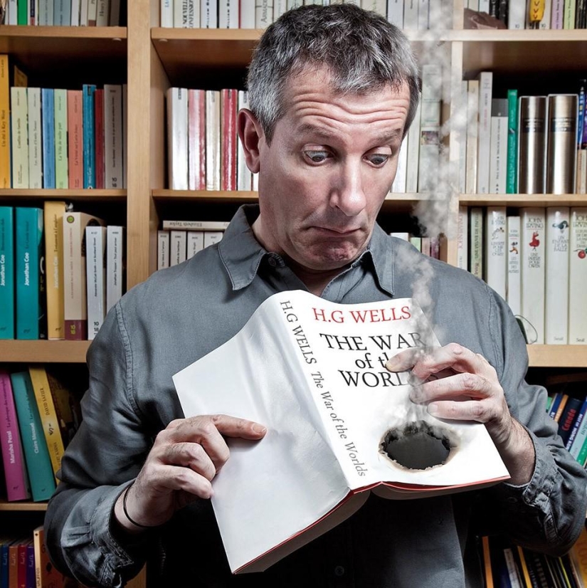 Un proyecto fotográfico divertido sobre libros que no todos entenderán