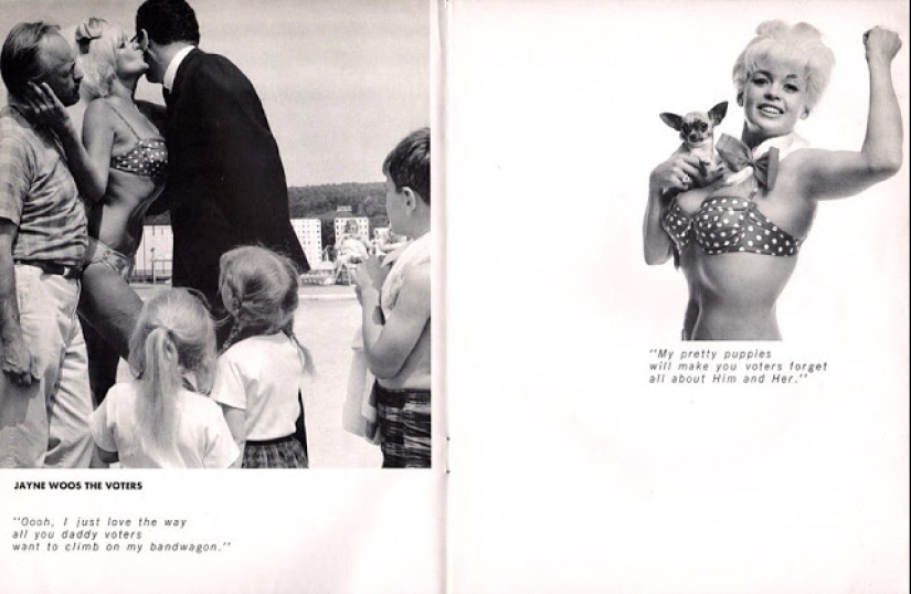 ¡Una bomba sexual para presidente! El truco de relaciones públicas que ganó a América ¡Una bomba sexual para presidente! El truco de relaciones públicas que ganó a América