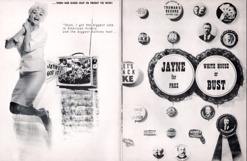 ¡Una bomba sexual para presidente! El truco de relaciones públicas que ganó a América ¡Una bomba sexual para presidente! El truco de relaciones públicas que ganó a América