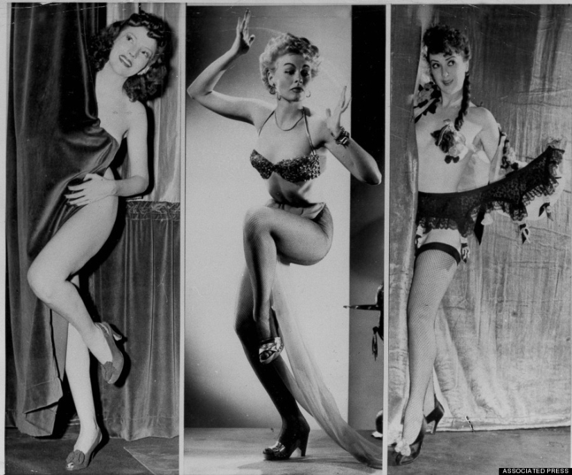 Una breve pero impresionante historia del burlesque en la década de 1950