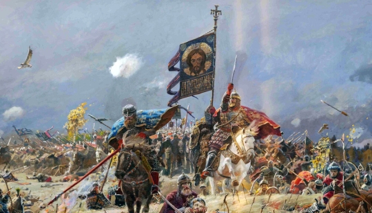 Una gran historia de Rusia en la atmósfera pinturas de Pablo rizhenko Una gran historia de Rusia en la atmósfera pinturas de Pablo rizhenko