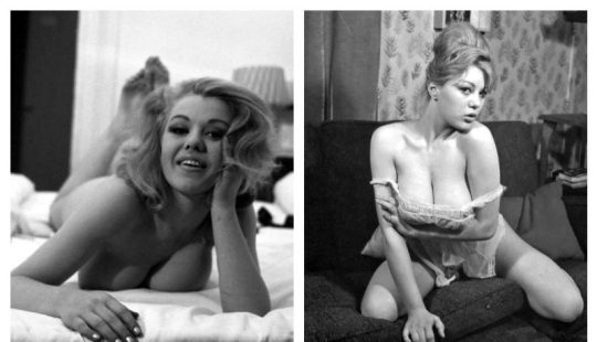 Una sexy Margaret Nolan: Tetona sexo bomba de mojigata Inglaterra