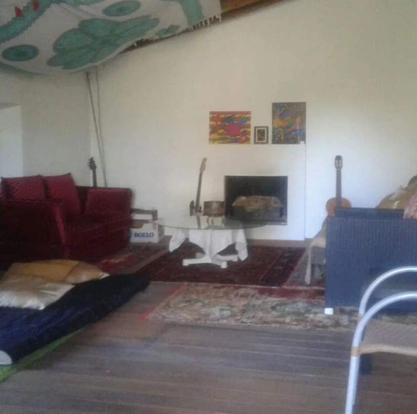 Una vez que un lujo, ahora abandonado la casa de las estrellas