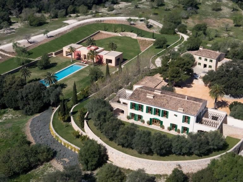 Una vez que un lujo, ahora abandonado la casa de las estrellas