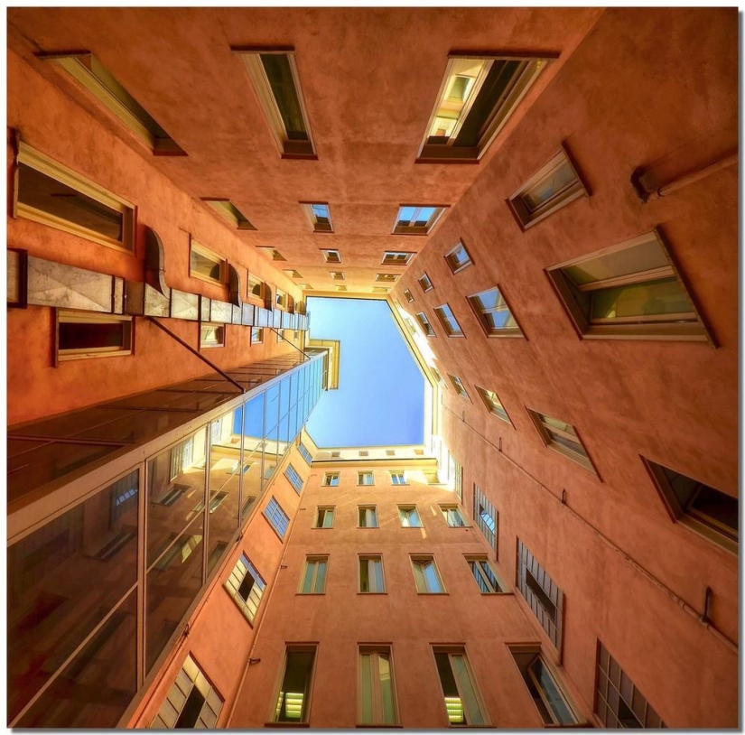 Under your feet, above your head - Dizzying buildings by Stefano Scarselli