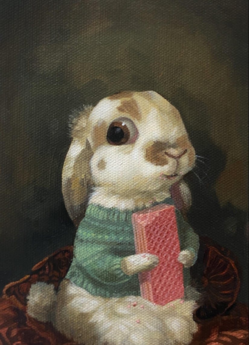 Unexpected Sides of Animal Life in the Paintings of Alison Friend