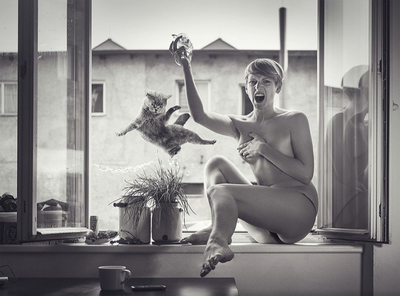 "Unexpected visit" from a Czech photographer "Unexpected visit" from a Czech photographer