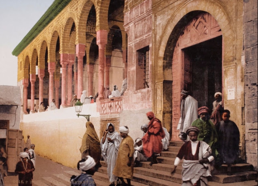 Unique hand-painted photos from the 1890s