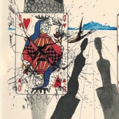 Unknown illustrations by Salvador Dali for "Alice's Adventures in Wonderland"