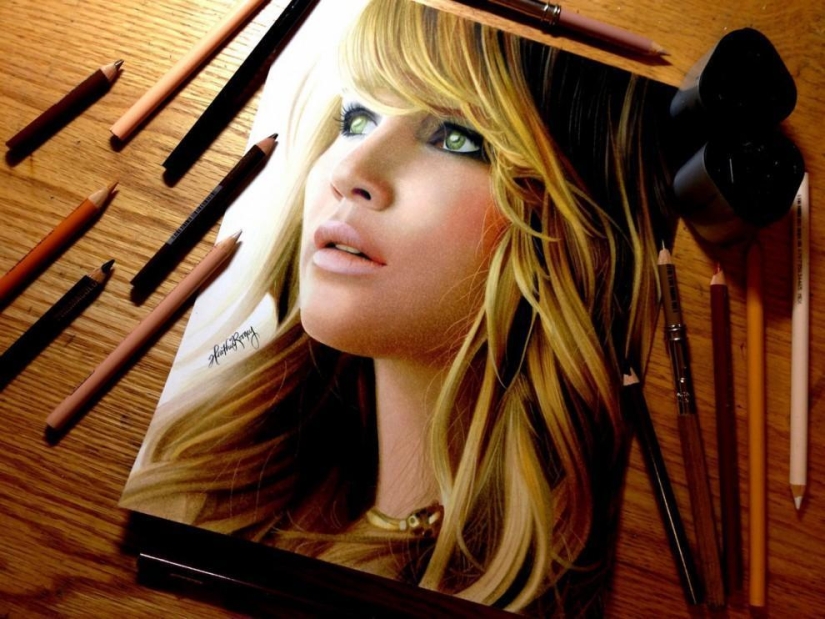 Unrealistically realistic drawings