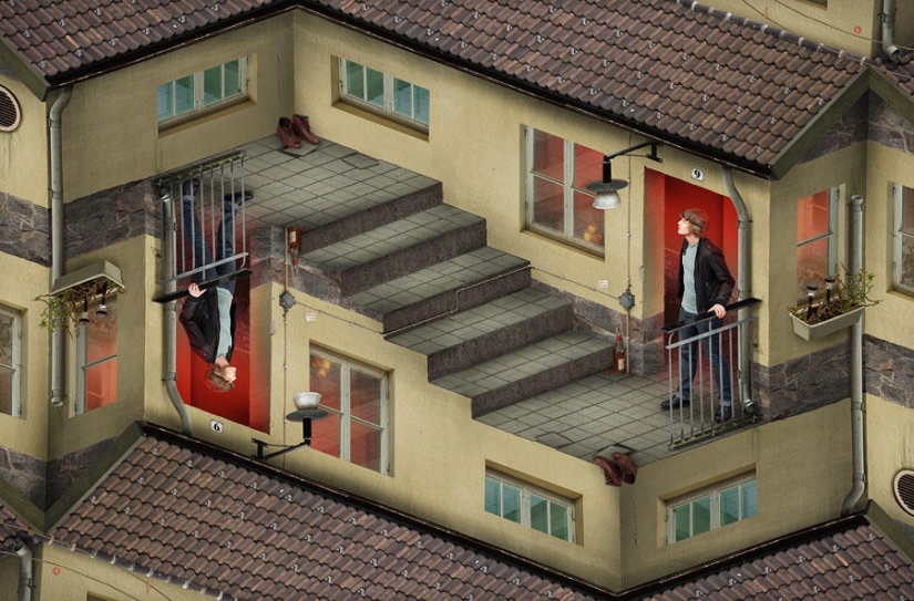 Unusual photos of Eric Johansson