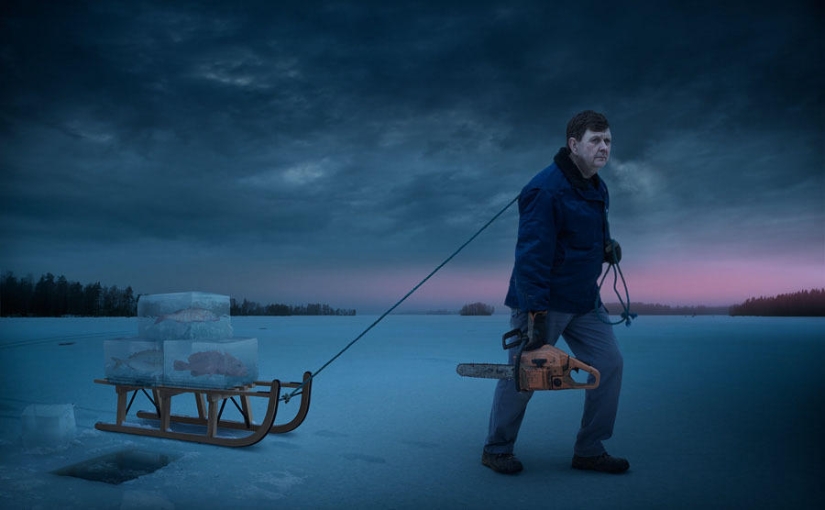 Unusual photos of Eric Johansson