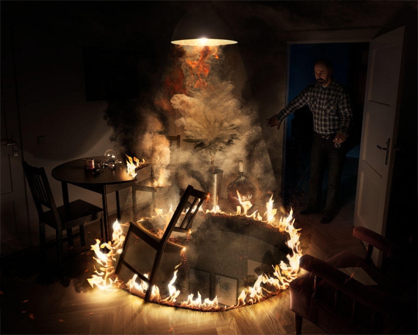 Unusual photos of Eric Johansson