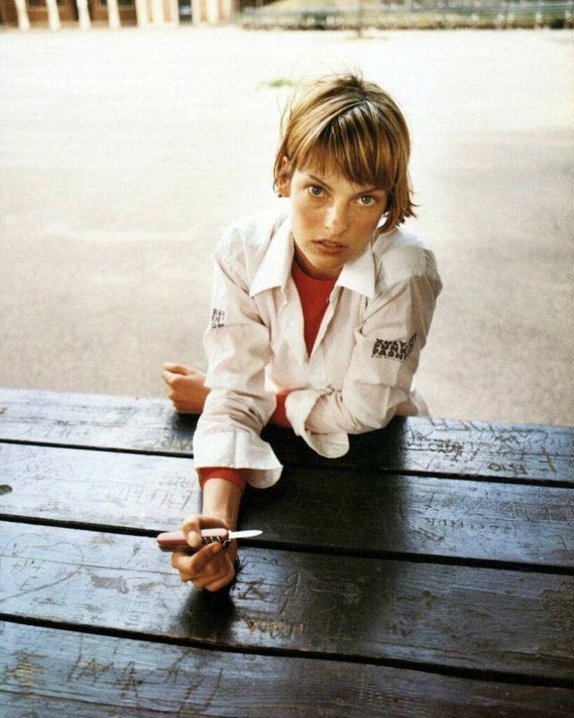 Unusual shots of hooligan celebrities from fashion photography Juergen Teller