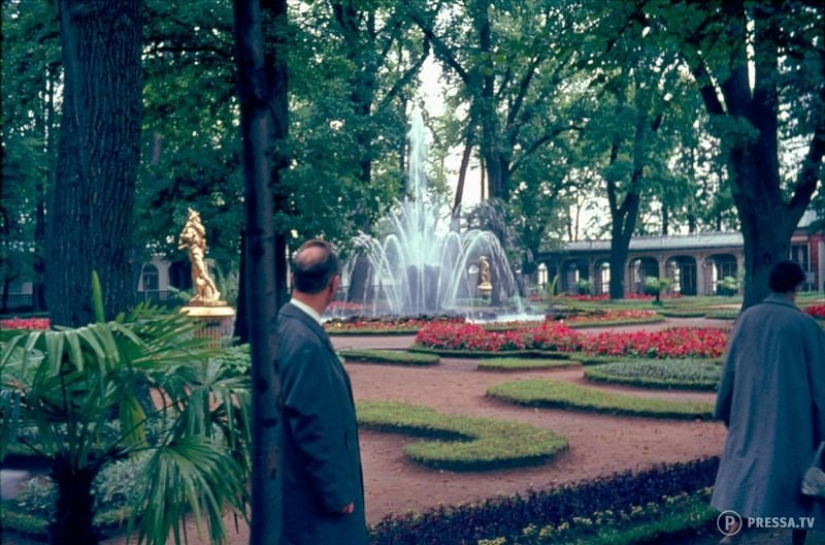 USSR in color: photographs of streets of Leningrad in the 1960s of the year