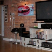 ¿Vamos a poner ladrillos? 20 ideas de muebles de bloques de cemento