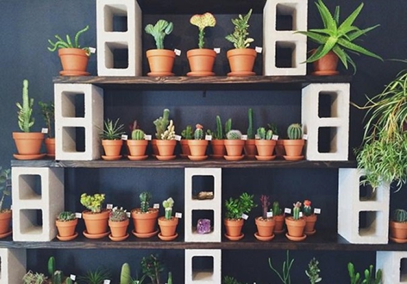 ¿Vamos a poner ladrillos? 20 ideas de muebles de bloques de cemento ¿Vamos a poner ladrillos? 20 ideas de muebles de bloques de cemento