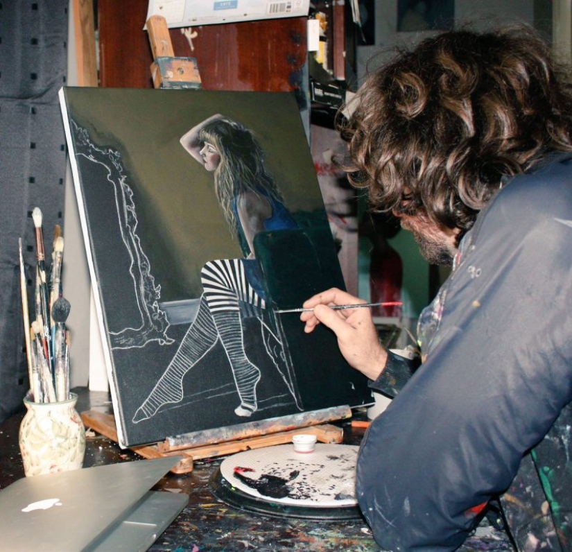 Van Hop y otros: los héroes de las obras maestras de la pintura del mundo probaron a los atletas olímpicos de Adidas