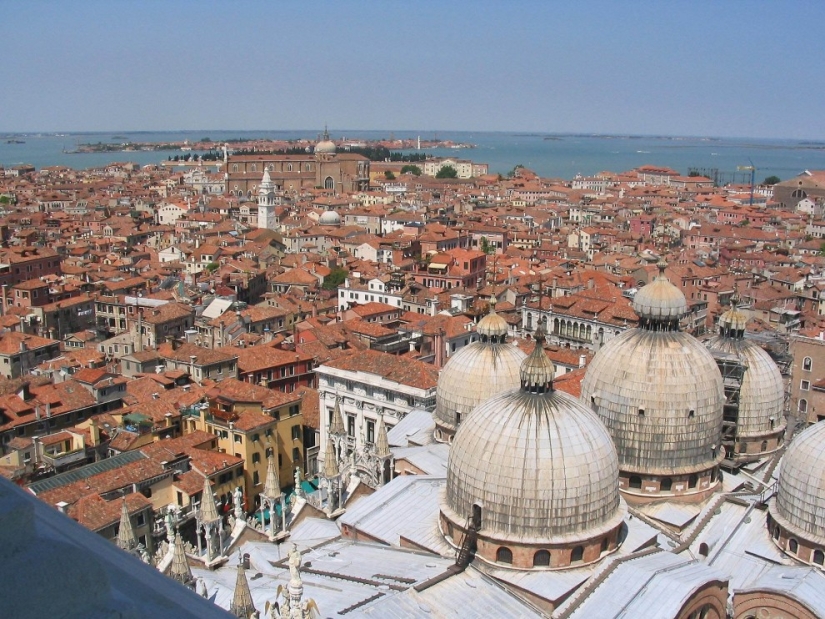 Venice from a bird's eye view