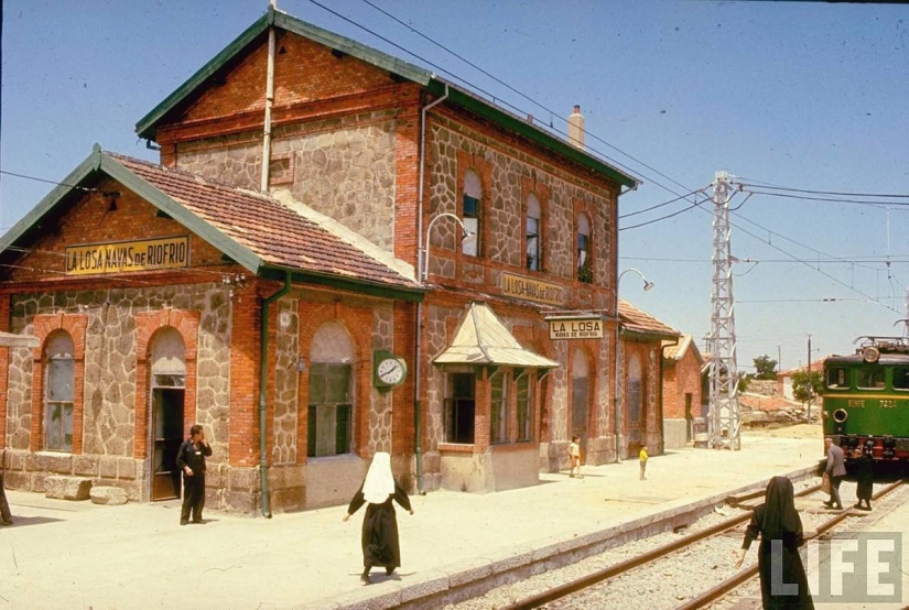 Viajando por Europa en 1970 en tren