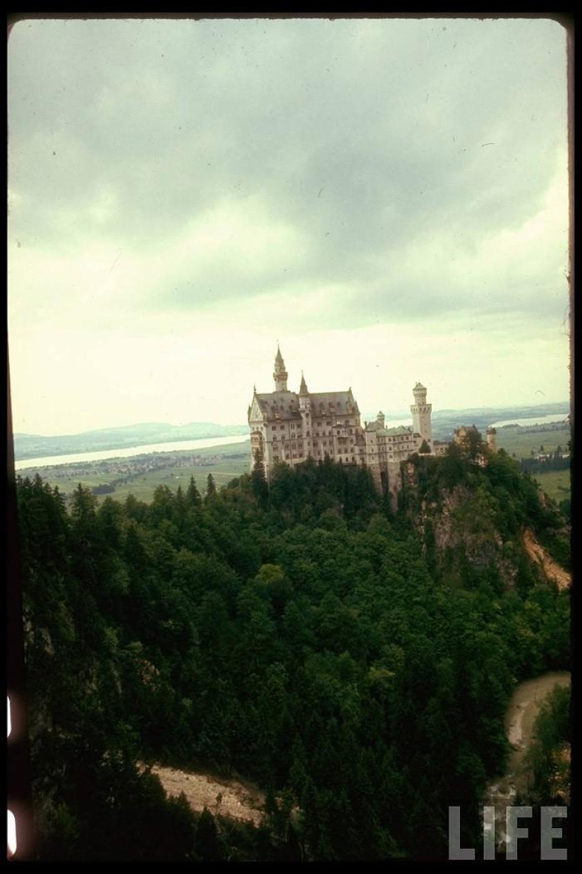 Viajando por Europa en 1970 en tren