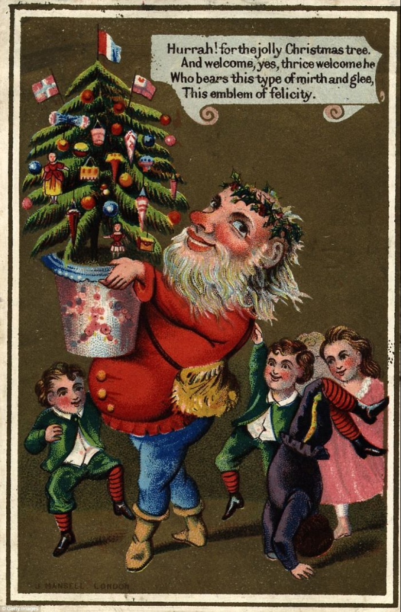 Victorian Christmas cards that will make you doubt the good intentions of the sender