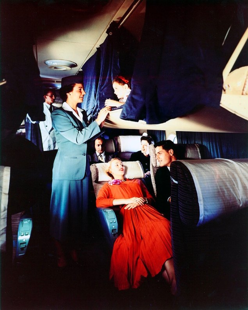 Vintage luxury: as passenger flights looked in the 50s Vintage luxury: as passenger flights looked in the 50s