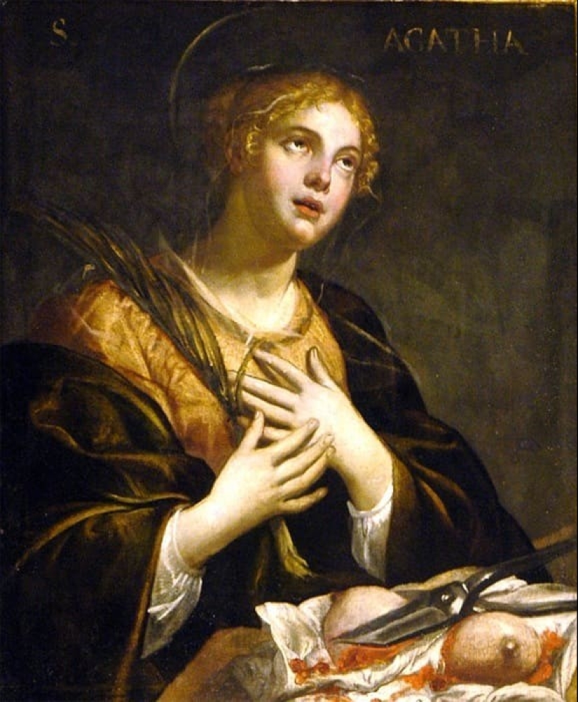 Virgen Mártir santa Águeda en las pinturas de artistas Europeos Virgen Mártir santa Águeda en las pinturas de artistas Europeos