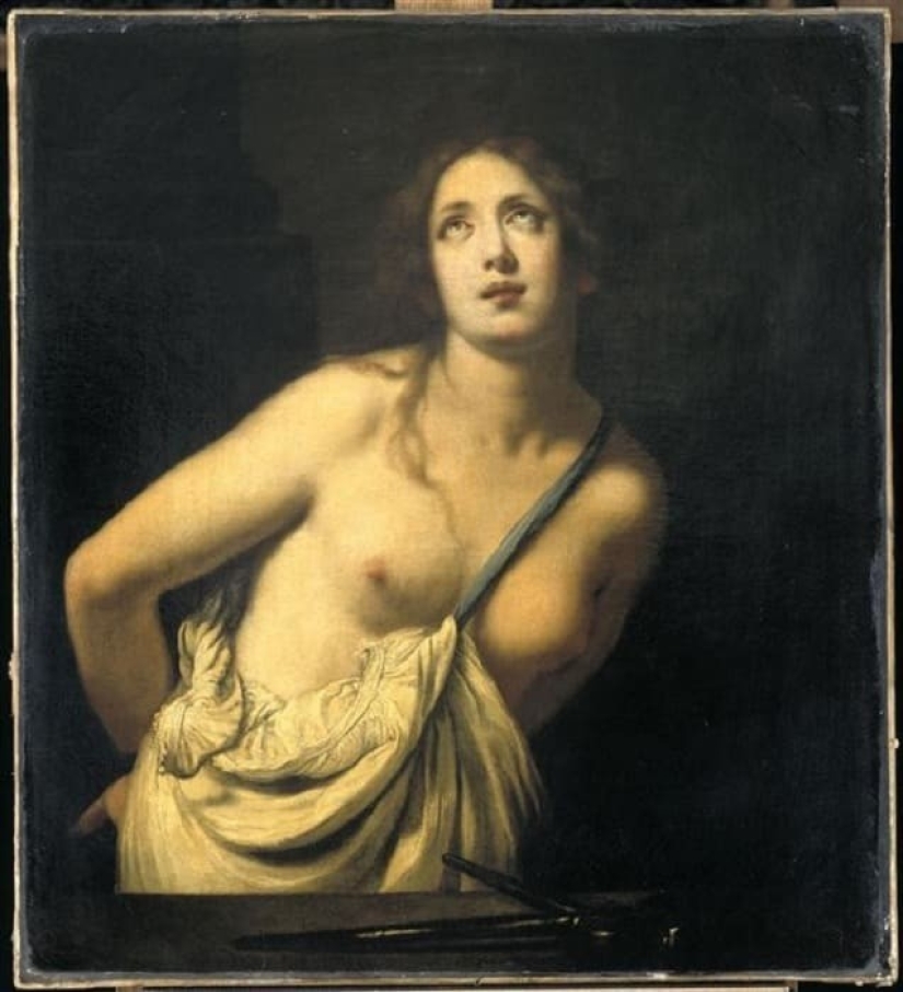 Virgin-Martyr St. Agatha in the paintings of European artists