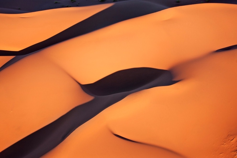 vista aérea de áfrica