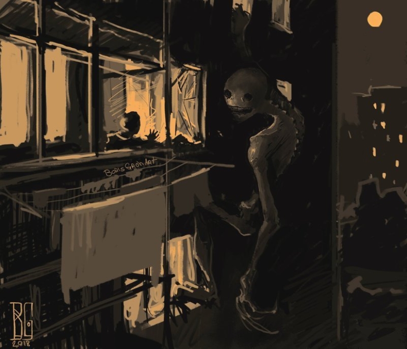 "Visual necromancy": a frightening world of a digital artist Boris rumble "Visual necromancy": a frightening world of a digital artist Boris rumble