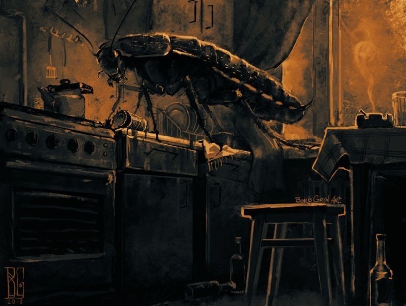 "Visual necromancy": a frightening world of a digital artist Boris rumble "Visual necromancy": a frightening world of a digital artist Boris rumble