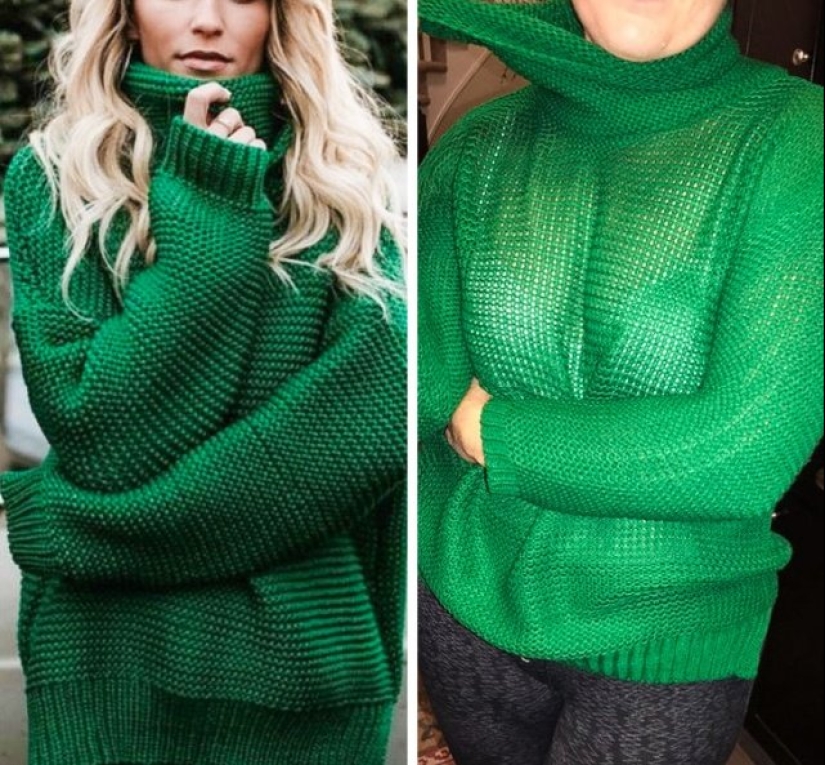 Waiting vs. reality: a selection of misleading photos Waiting vs. reality: a selection of misleading photos