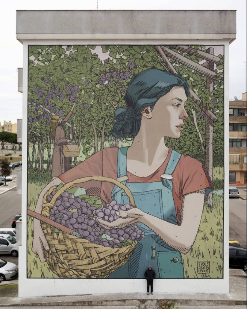 Wall painting: stunning murals Dimitris Taxis Wall painting: stunning murals Dimitris Taxis