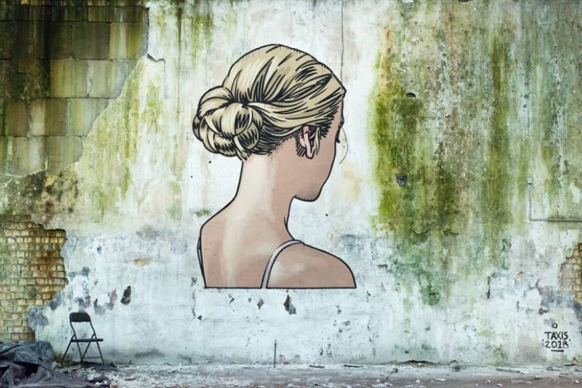 Wall painting: stunning murals Dimitris Taxis Wall painting: stunning murals Dimitris Taxis