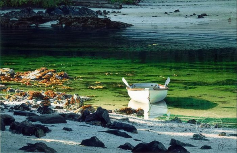 Watercolor realism: amazing landscapes Carol Evans