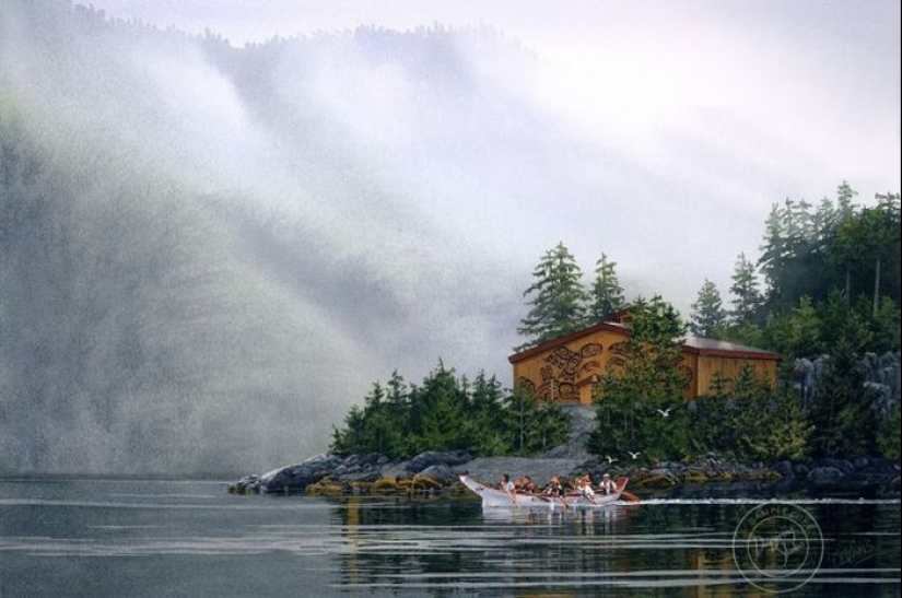 Watercolor realism: amazing landscapes Carol Evans